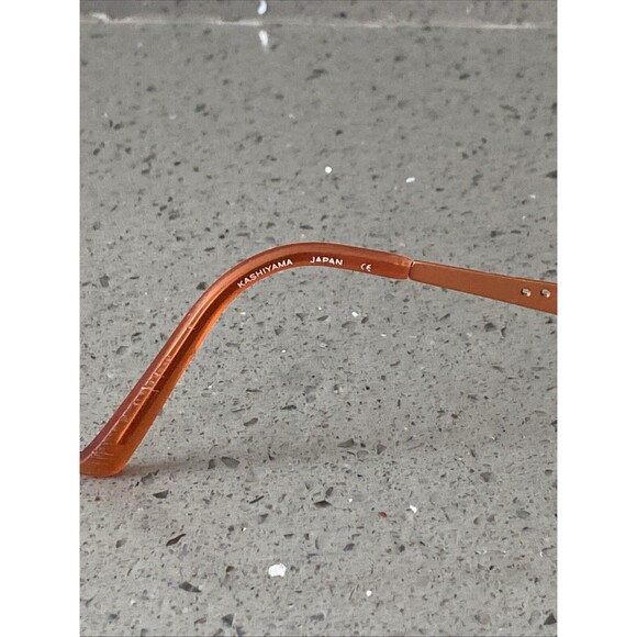 Kashiyama Eyewear Eyeglasses Frames ONLY BI 85 50-18-135 200 orange Japan - Picture 7 of 7